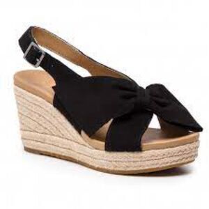 UGG Camille Suede Bow Wedge